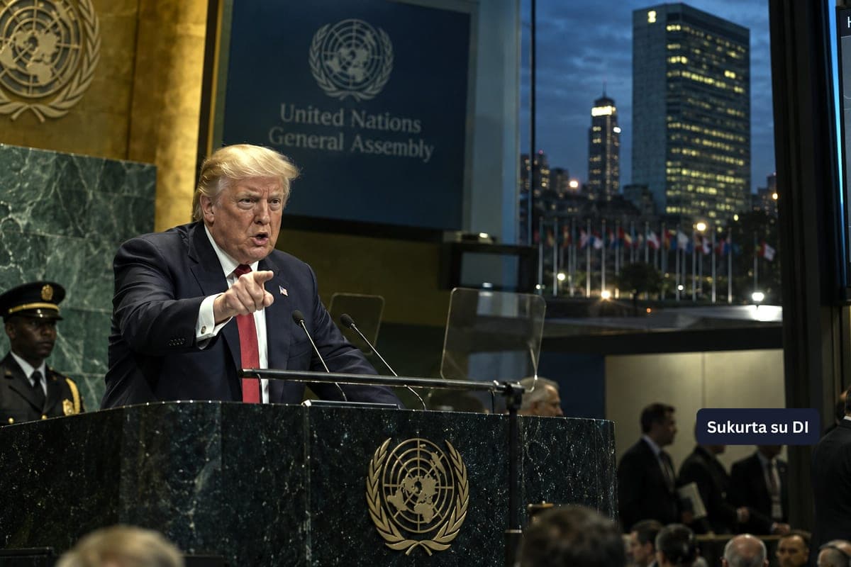 D. Trumpas JT pagrasino „sunaikinti“ Irano režimą, tačiau kartu patvirtino tiesioginius kontaktus su Teheranu