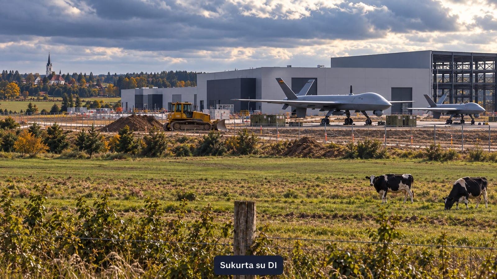 50 mln. eurų vertės dronų gamykla Panevėžyje kelia įtampą: „Viskas stumiama buldozeriu“