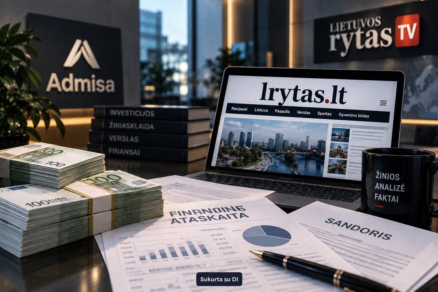 Milijonai už „Lrytą“: finansinės ataskaitos atskleidė iki šiol neviešintus skaičius