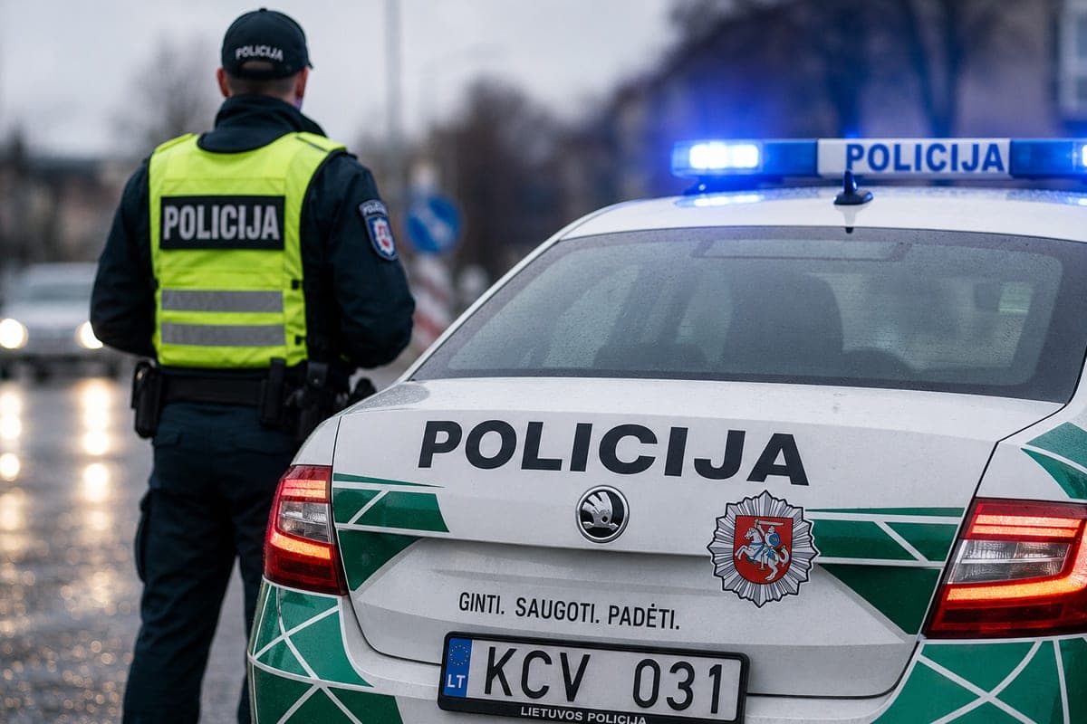 Per savaitgalį Lietuvoje – dešimtys eismo įvykių, sukčiavimų ir vagysčių
