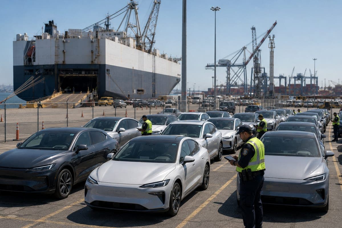 JAV ruošiasi dar labiau užverti rinką Kinijos automobiliams: taikinyje – ne tik ratai, bet ir programinė įranga