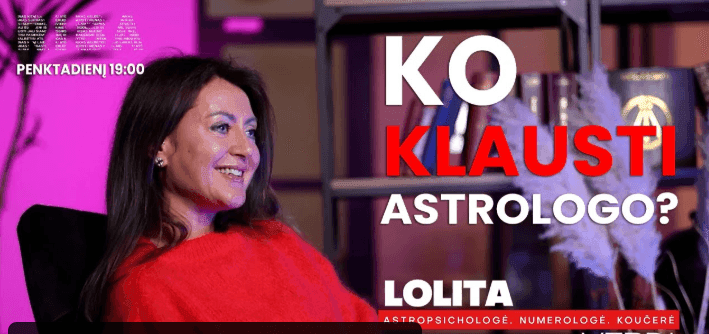 Lolita Verdi laidoje „Riba“: astrologiniame žemėlapyje gali būti matoma mirties data