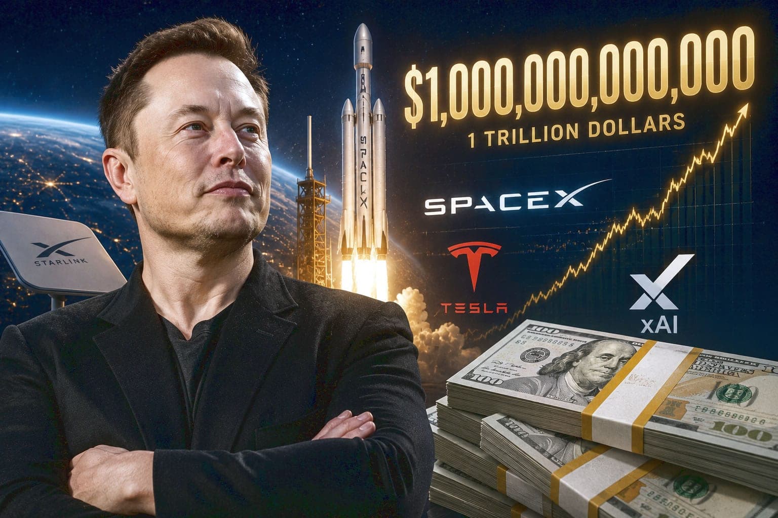 Elonas Muskas prie trilijono slenksčio: SpaceX IPO gali perrašyti turto istoriją, bet skaičiai slepia didelę riziką