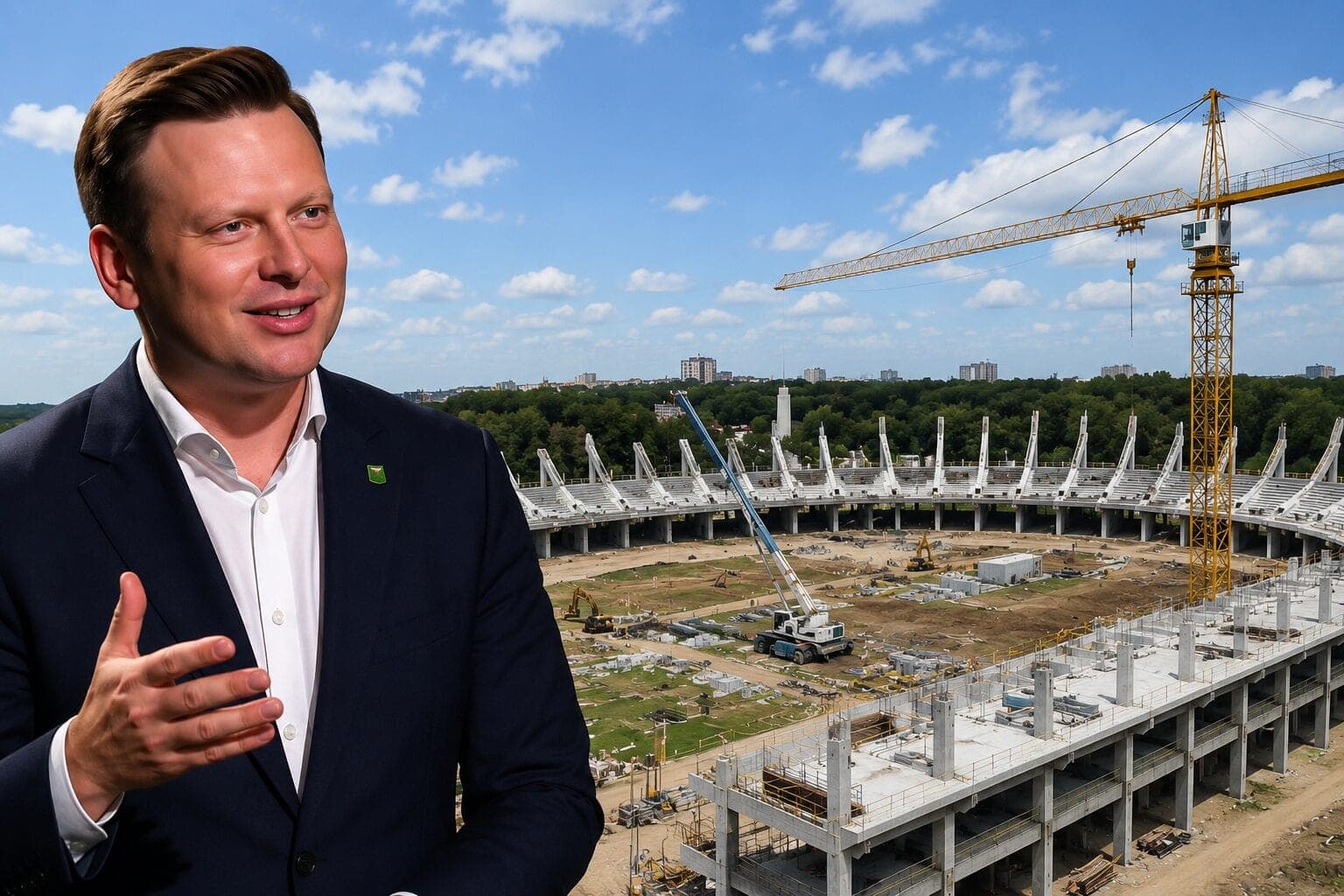 Nacionalinis stadionas pagaliau kyla: Benkunskas pasiuntė aiškią žinutę dėl kainos