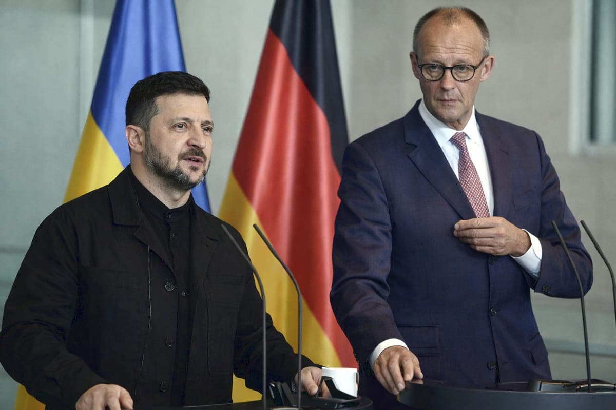 Ukraina ir Vokietija pradeda bendrą pažangių dronų ir gynybos sistemų gamybą