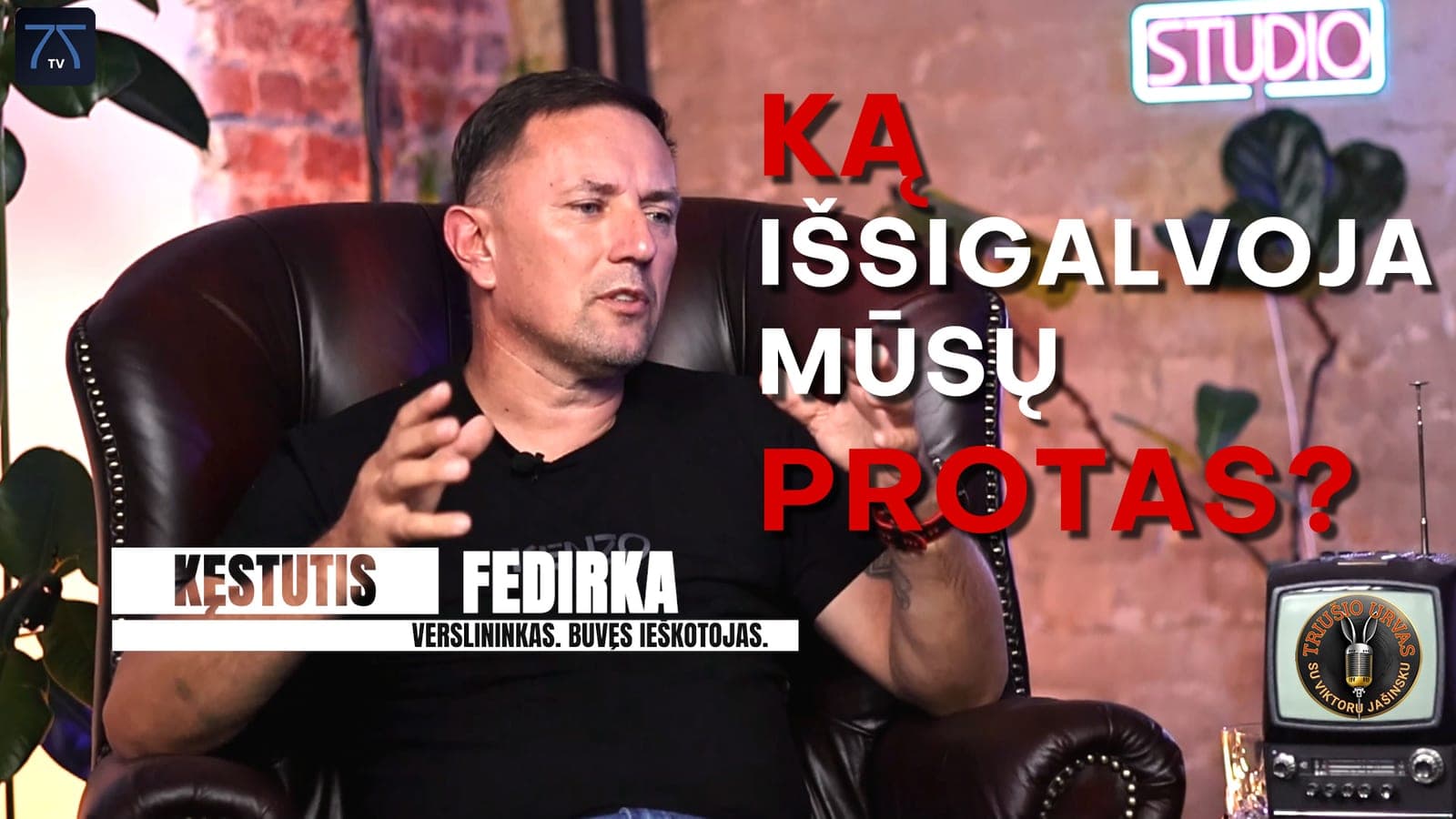 „Triušio urvas“ antradieniais 19 val. 77TV kanale: kur klausimai svarbesni už atsakymus