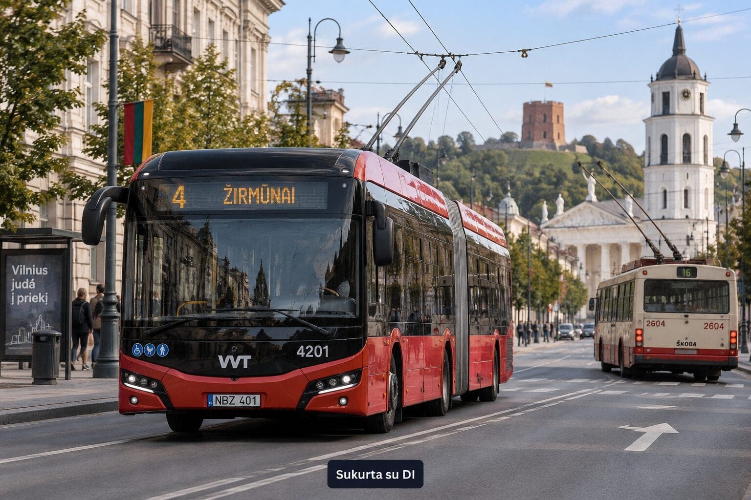 Sostinės viešajame transporte – naujas etapas: senajai „Škodai“ – sudie, į gatves išriedės 81 naujas troleibusas