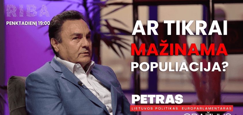 Petras Gražulis laidoje „Riba“: esu įsitikinęs, kad ES ilgai negyvuos