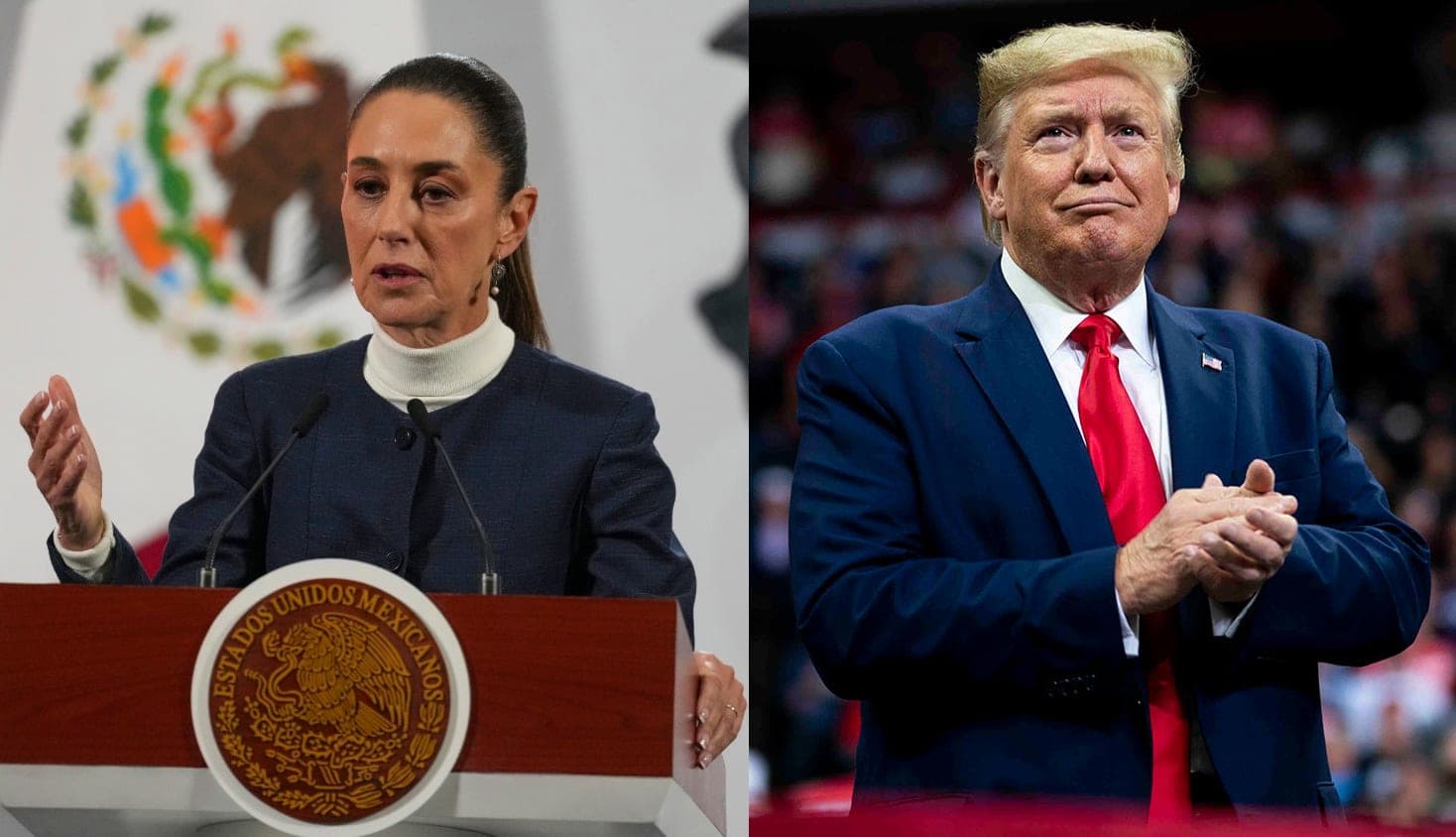 D. Trumpas 90 dienų pratęsia derybas su Meksika ir palieka galioti 25 % muitų tarifus