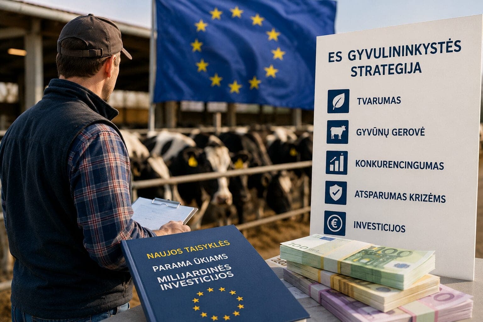 ES ruošia permainas gyvulininkystėje: ūkininkams – naujos taisyklės ir milijardinės investicijos
