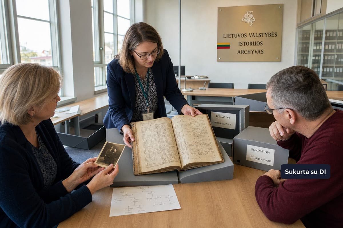 Genealogija Lietuvoje: skaitmeniniai archyvai keičia šeimos istorijos ir protėvių paieškas