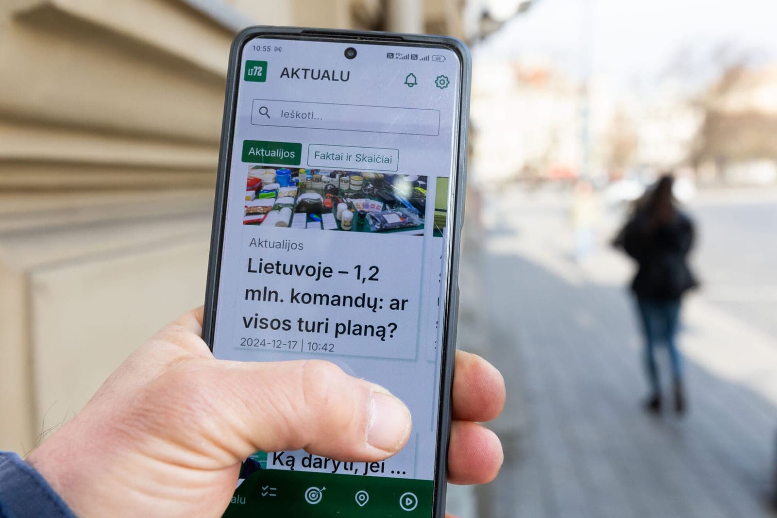 VRM naujovė: LT72 mobilioji programėlė, padėsianti ekstremalių situacijų metu