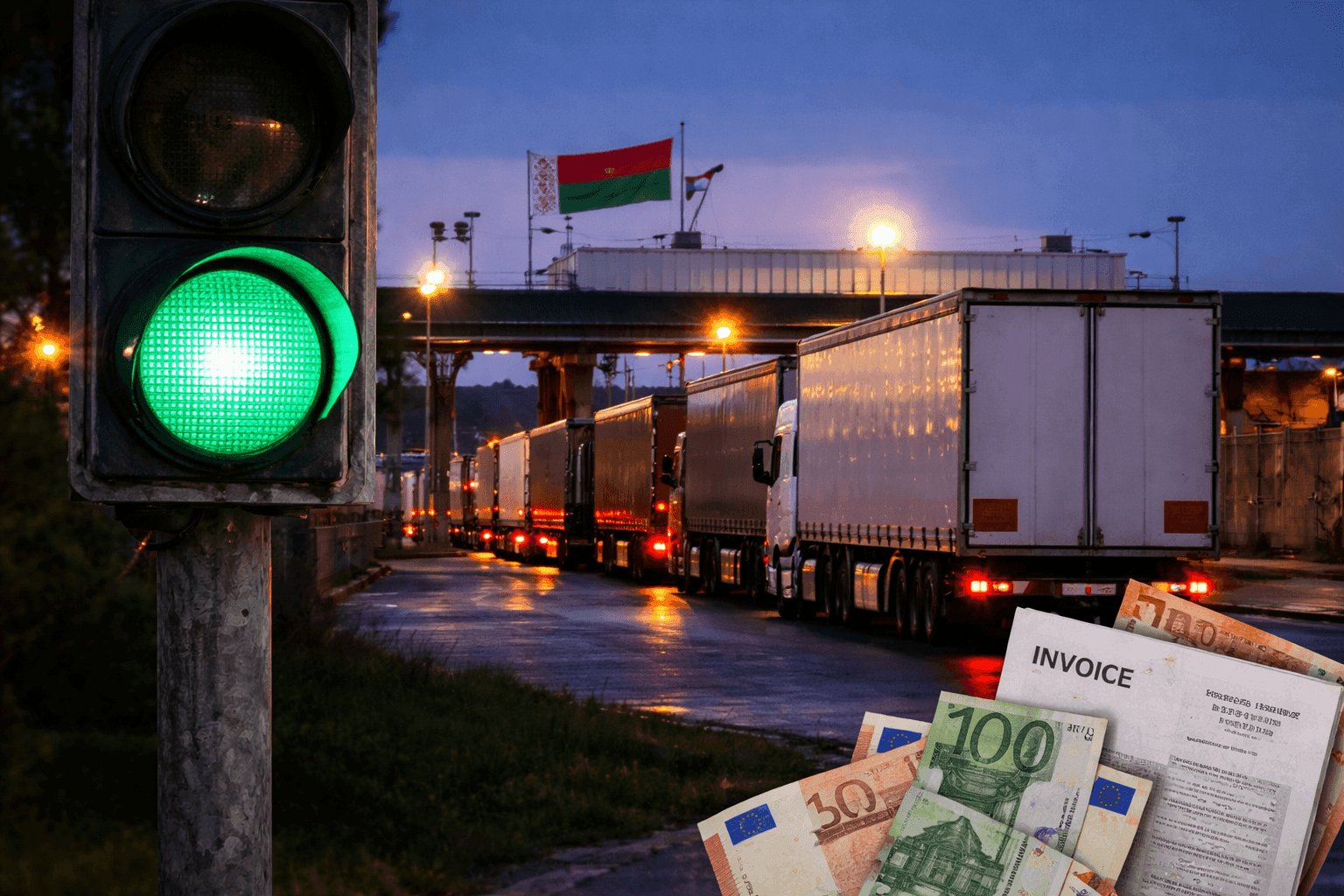 Vilkikams – Minskas žada žalią šviesą, verslas laukia realių sąskaitų