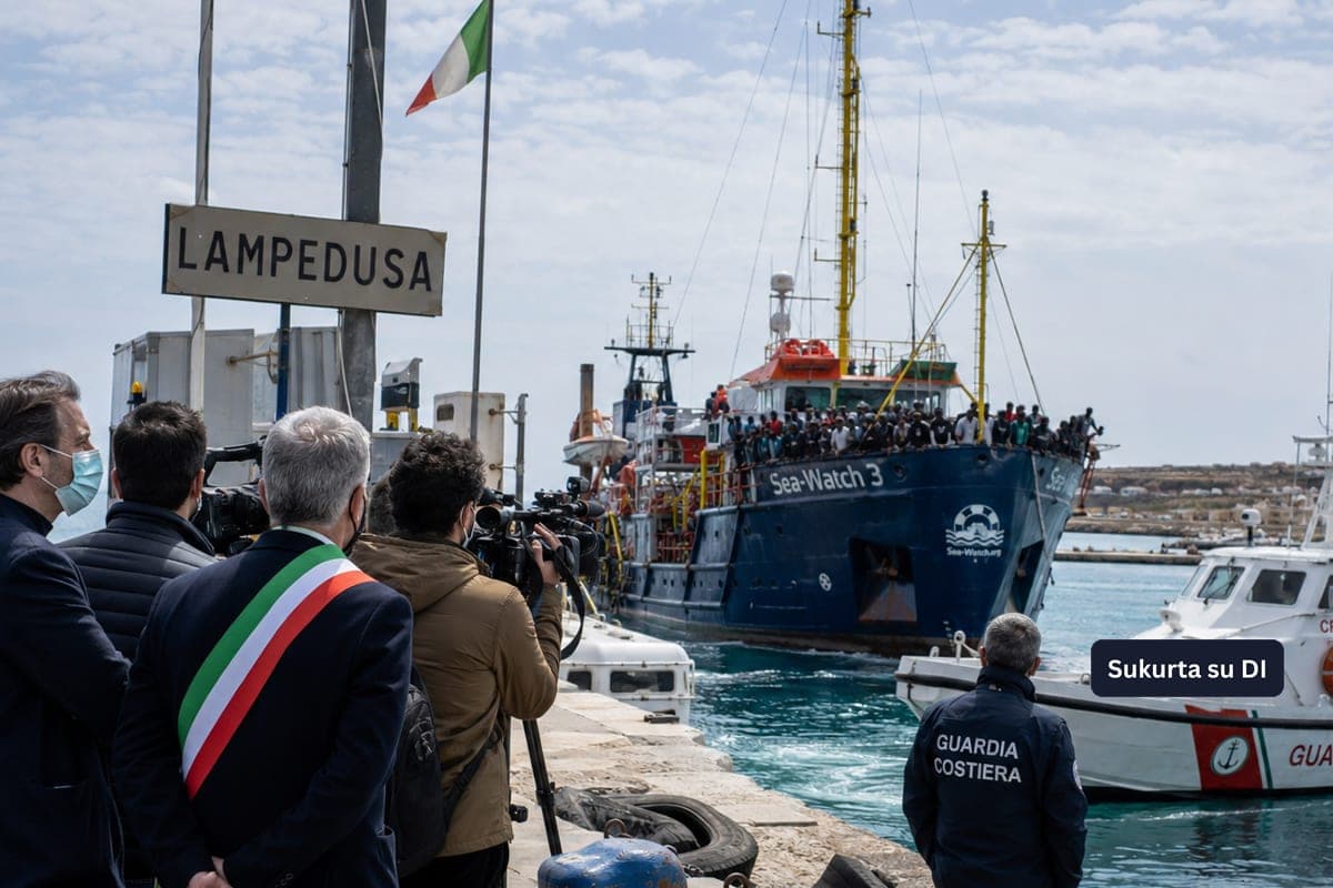 Roma skaičiuoja: Italija reikalauja, kad Vokietija prisidėtų prie migrantų išlaikymo