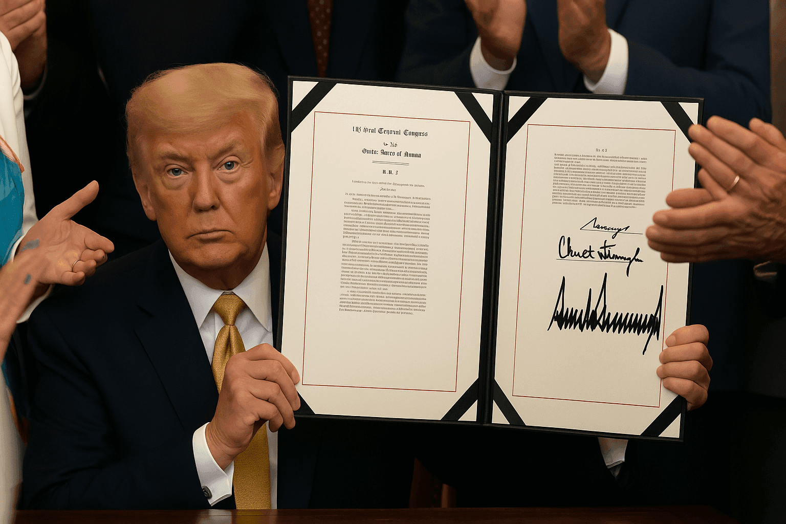 Trumpas pasirašė HALT Fentanyl įstatymą: griežtesnės bausmės prekeiviams