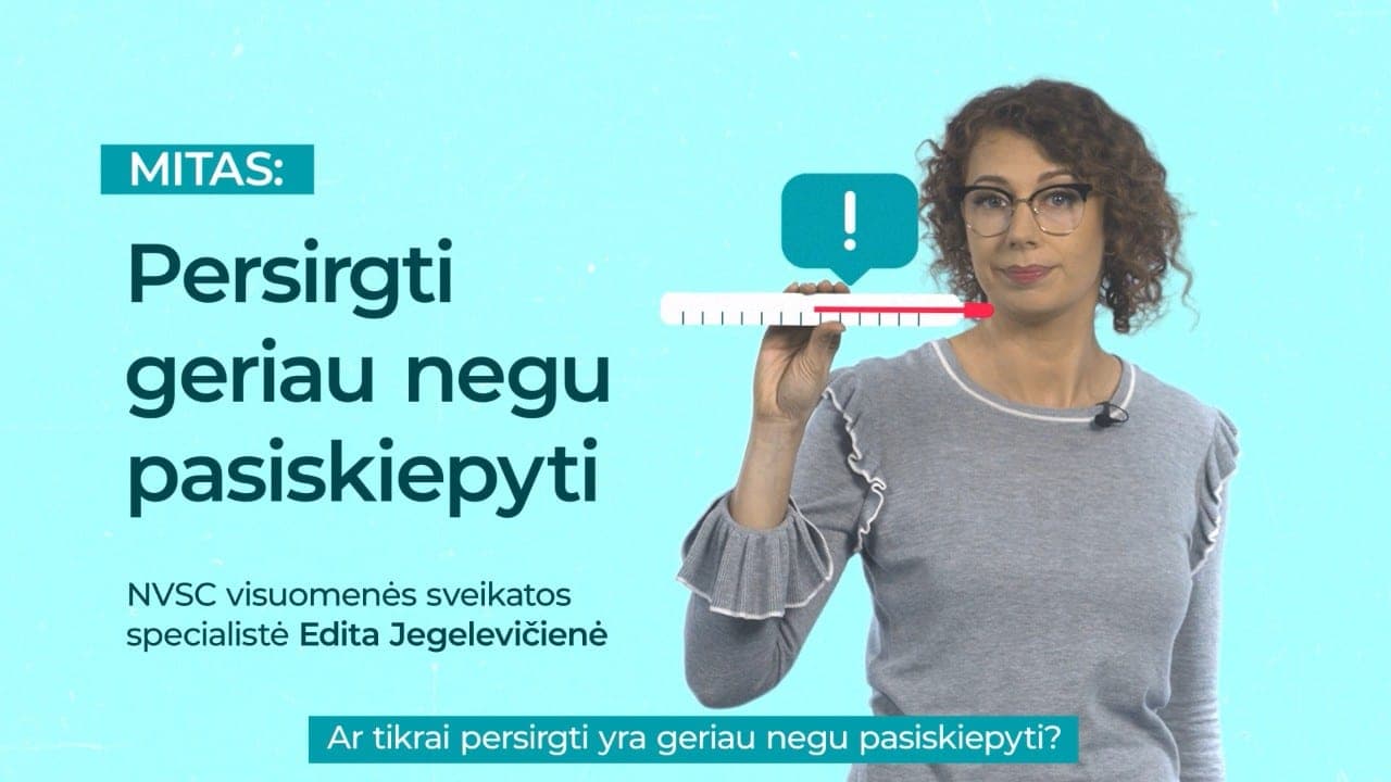 NVSC stengiasi įkalbinti tėvus skiepyti vaikus: pasitelkė vaikiškus klipus