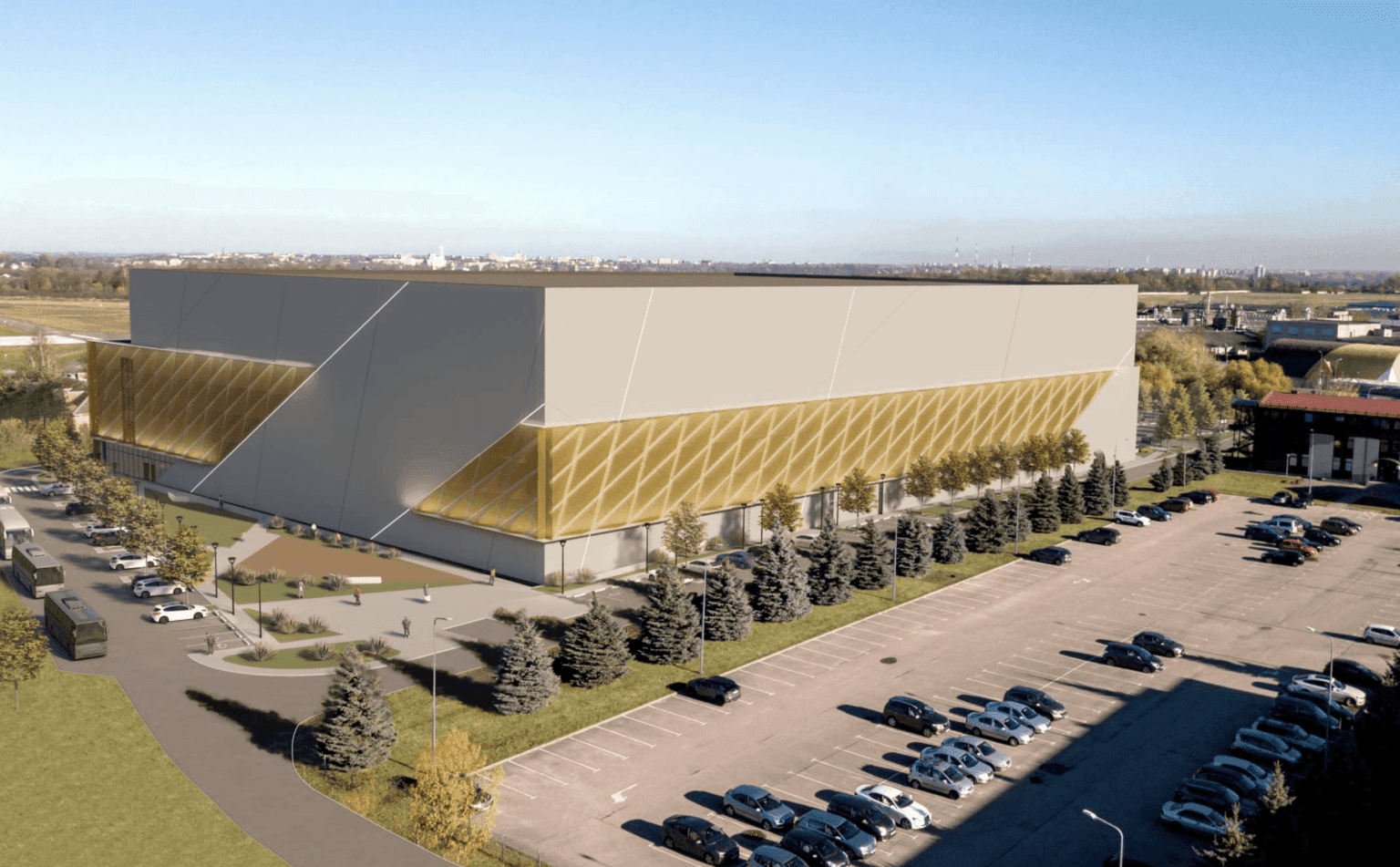 Kaunas nestabdo: Aleksote iškils moderni futbolo ir regbio arena