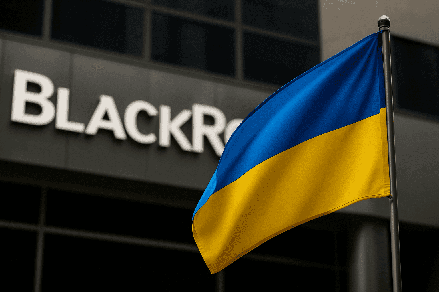 „BlackRock“ stabdo Ukrainos atstatymo iniciatyvą