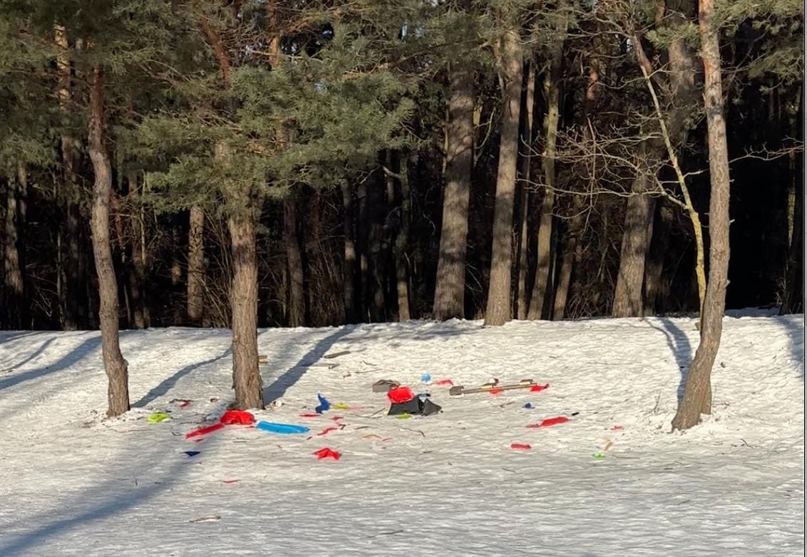 Kaunietė pasipiktino vaizdais Kleboniškyje: po žiemos pramogų – šiukšlynas