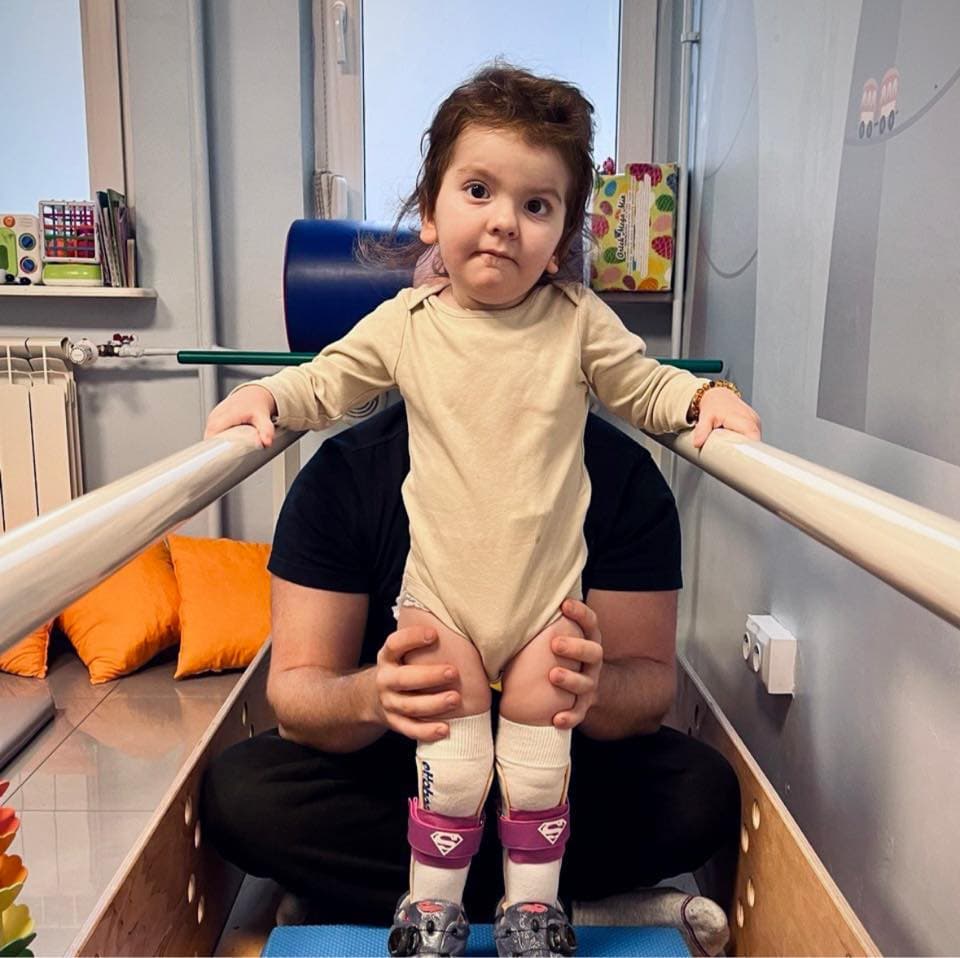 Milana Patenko laimi kovą su spinaline raumenų atrofija