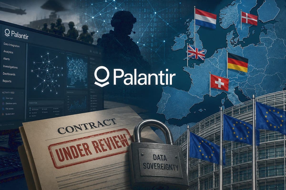 Palantir Europoje praranda valdžių malonę: DI pažadai susidūrė su valstybių duomenų baime