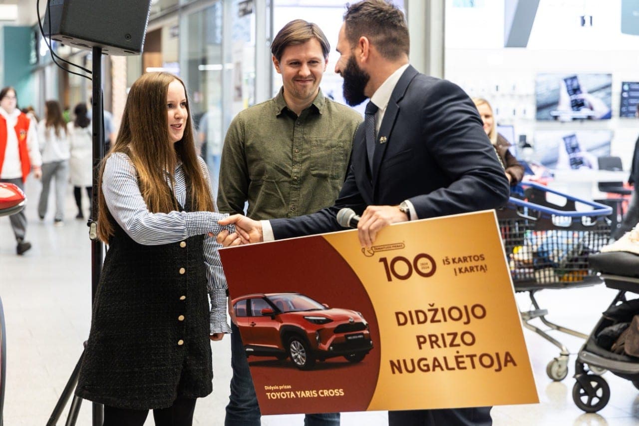 Pirkusi mėgstamus šokoladinius sūrelius, radviliškietė laimėjo naują automobilį