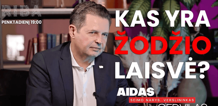 Aidas Gedvilas laidoje „Riba“: korupcija aptinkama net ir Lietuvos Seime