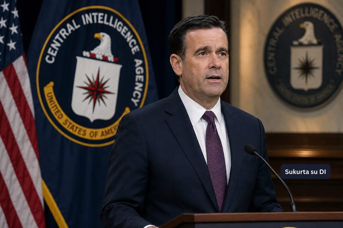 CIA vadovas J. Ratcliffe'as netikėtai atvyko į Maskvą – Kyjivo buvo paprašyta laikinai neatakuoti Rusijos sostinės