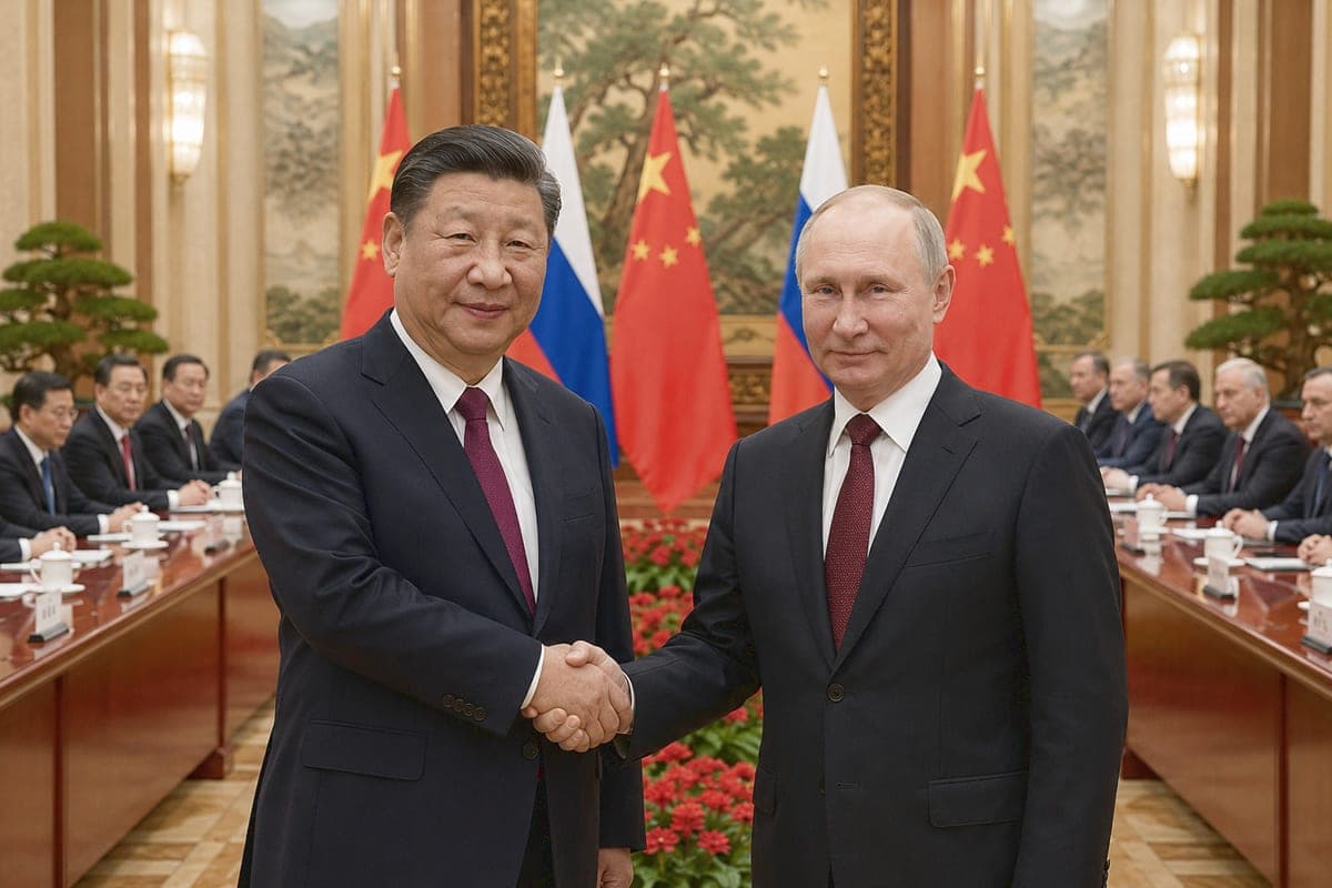 Xi Jinpingas ir V. Putinas Pekine demonstravo „naują etapą“: 20 susitarimų ir žinutė Vakarams