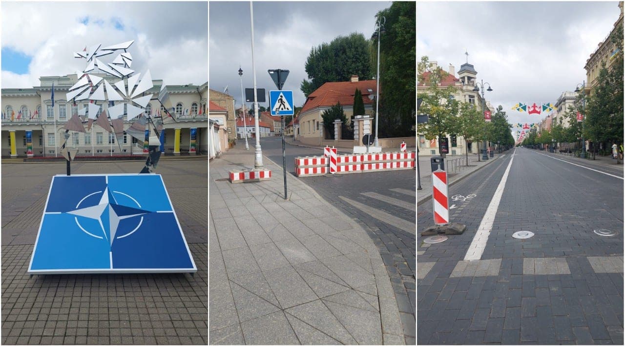 NATO susitikimo išvakarėse vilniečiai juokiasi: „taip nesiruošė net Brežnevo vizitui“