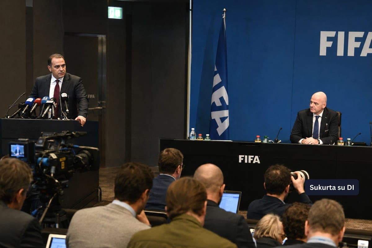 FIFA prezidentui – kaltinimas šantažu: pagalba Jordanijai esą susieta su parama G. Infantino