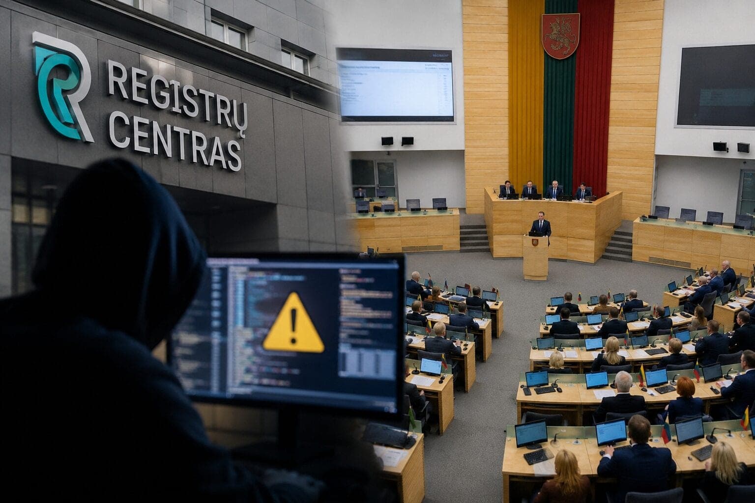 Dėl duomenų vagystės Registrų centre – naujas posūkis: Seime bręsta specialus tyrimas