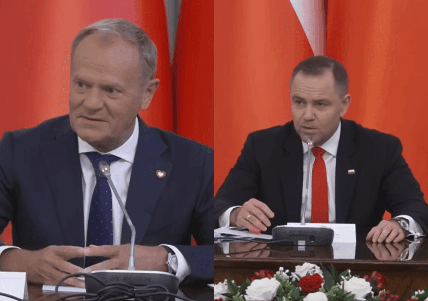 K. Nawrockis D. Tuską pavadino blogiausiu Lenkijos ministru pirmininku nuo 1989 metų