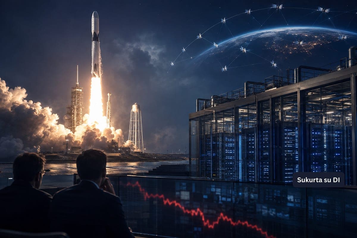 „SpaceX“ pajamos šovė 92 proc., tačiau akcijos smuko: investuotojus išgąsdino E. Musko milijardų planas