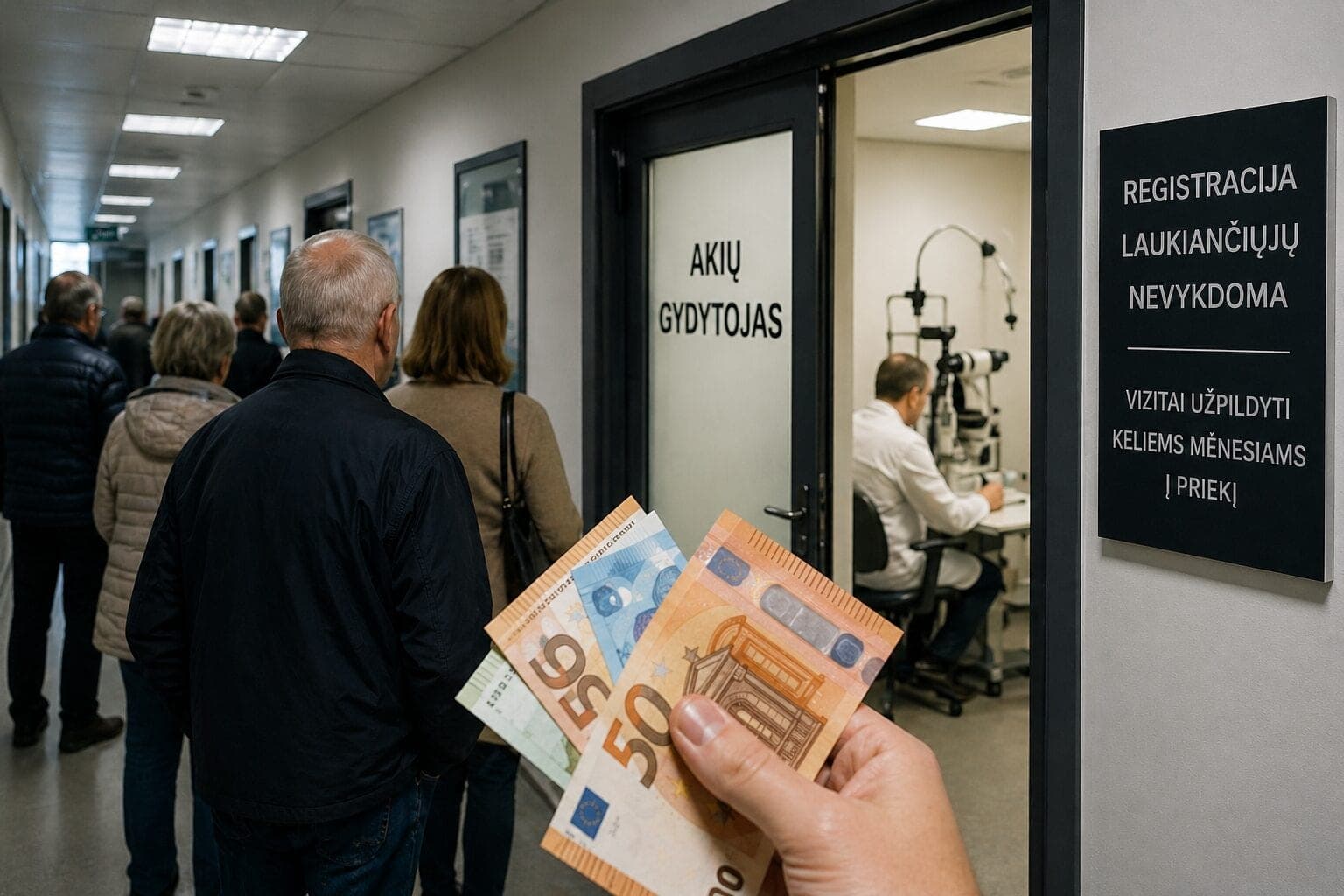 Paradoksas Panevėžyje: gydytojų yra, bet patekti neįmanoma net už pinigus?