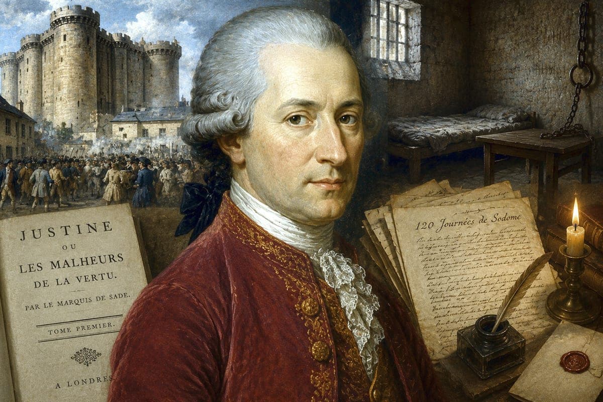 Markizas de Sadas tapo viena skandalingiausių Apšvietos epochos figūrų ir davė vardą sadizmo sąvokai