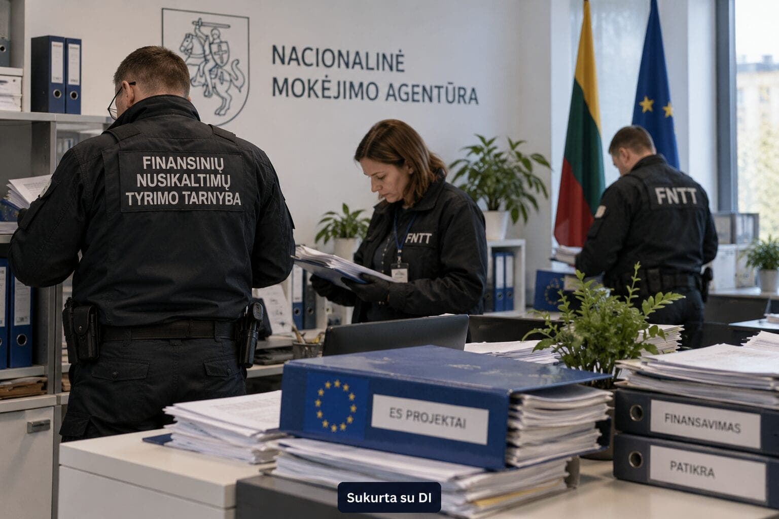Kratos Nacionalinėje mokėjimo agentūroje: teisėsauga tiria galimą piktnaudžiavimą ES projektuose