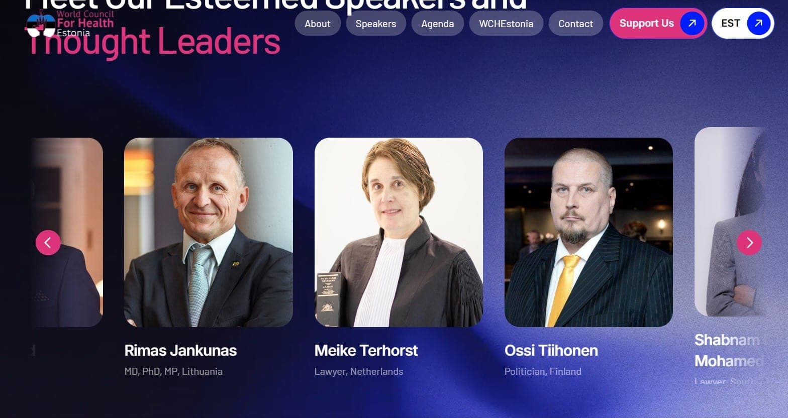 Europos sveikatos ir žmogaus teisių konferencija: tarp tarptautinių pranešėjų ir Seimo narys R. Jankūnas