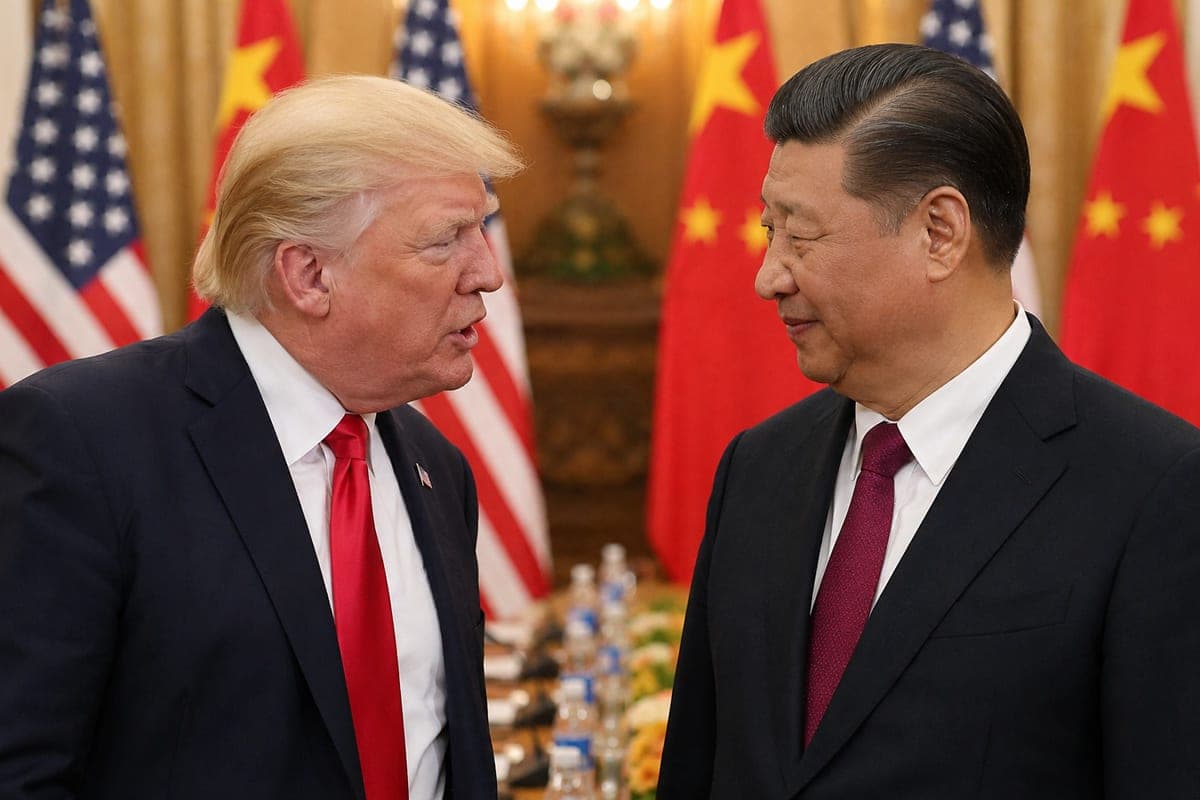 Donaldo Trumpo derybos su Xi Jinpingu eina į pabaigą: Pekine sprendžiami Taivano, Irano, prekybos ir technologijų klausimai