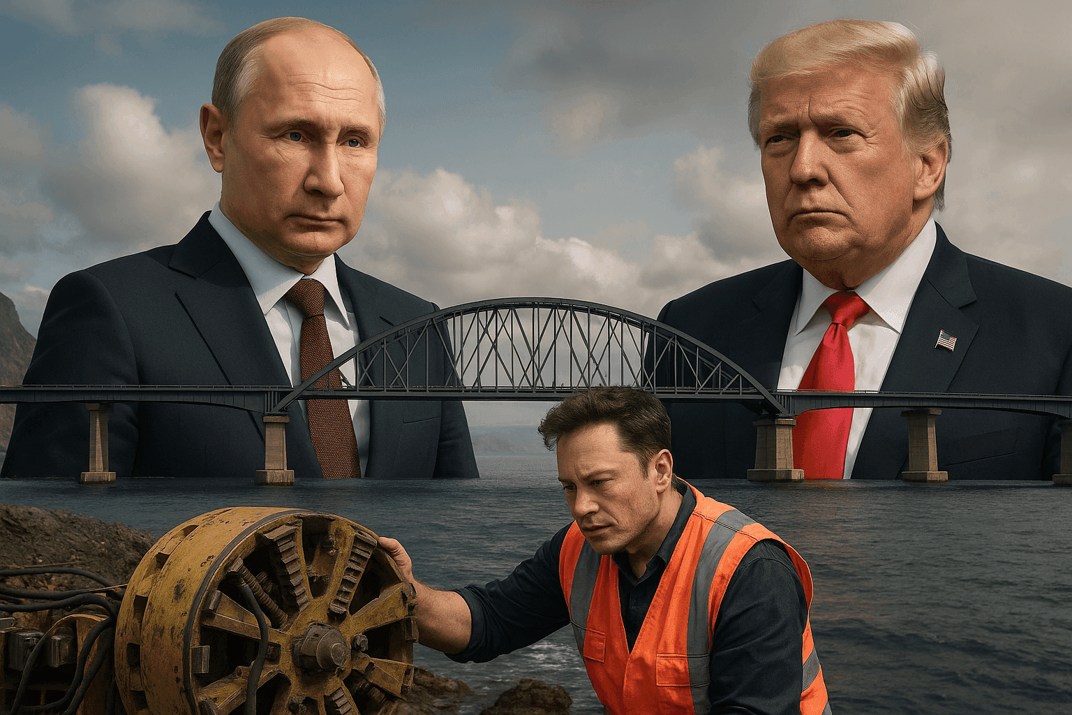 „Putino ir Trumpo tunelis“: E. Musko technologijos gali įgyvendinti šimtmečio idėją