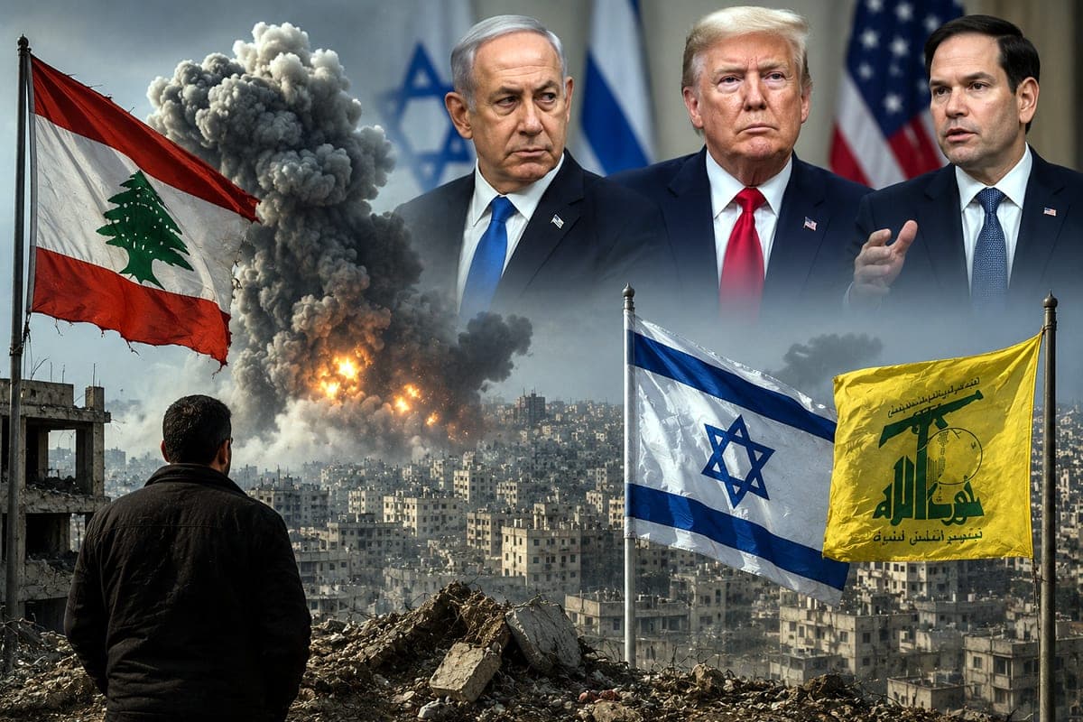 D. Trumpas skelbia lūžį Libane: Izraelis pažadėjo nepulti „Hezbollah“, jei ši nepuls Izraelio