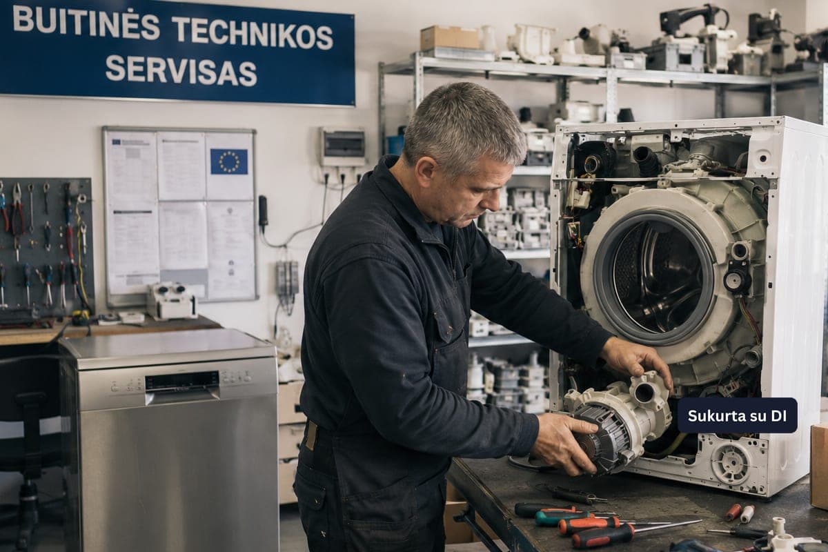 Teisė taisyti ES: naujos remonto taisyklės keičia buitinės technikos garantijas ir kainas