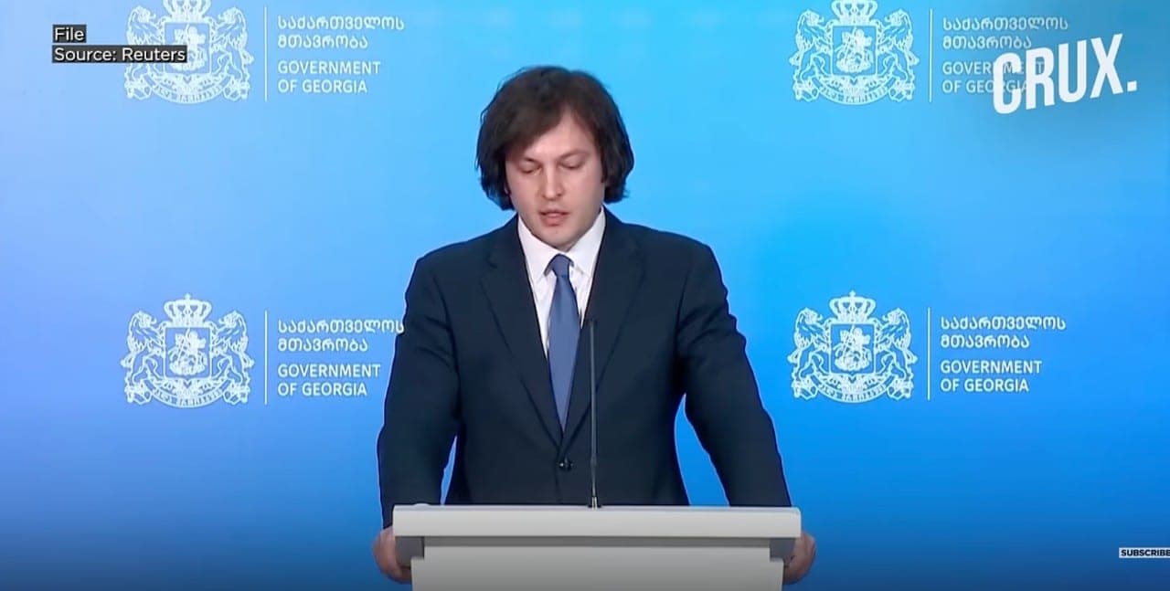 Sakartvelo premjeras apie „užsienio agentų“ įstatymą: „mus palaiko 60 proc. tautos“