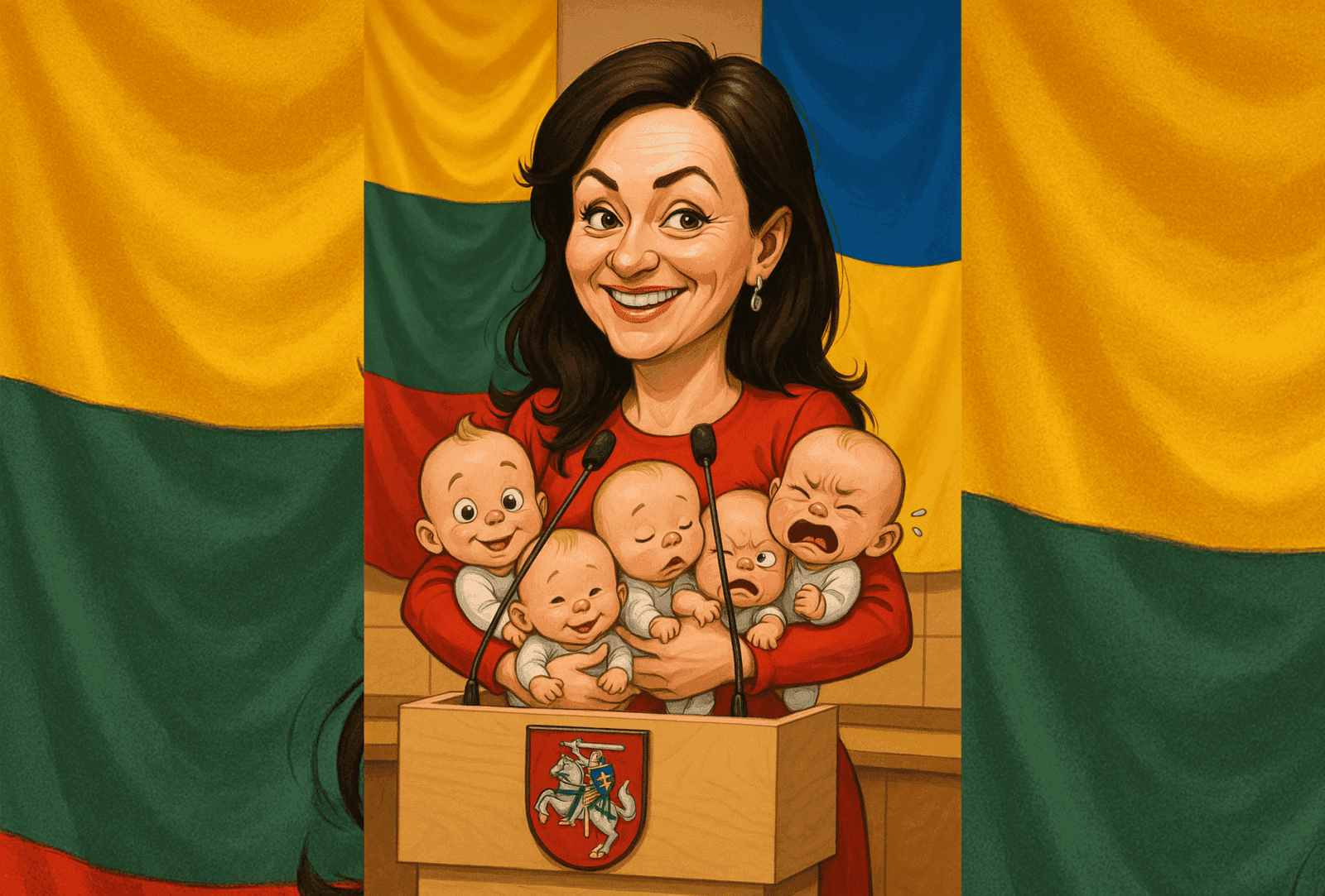 Ruginienė sieks pakelti gimstamumo Lietuvoje rodiklius iš ES „dugno“