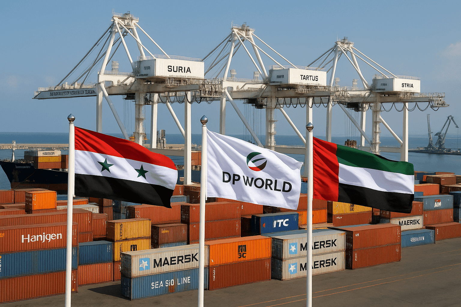 800 milijonų dolerių sutartis su „DP World“: Sirija atveria Tartous uostą tarptautinei plėtrai