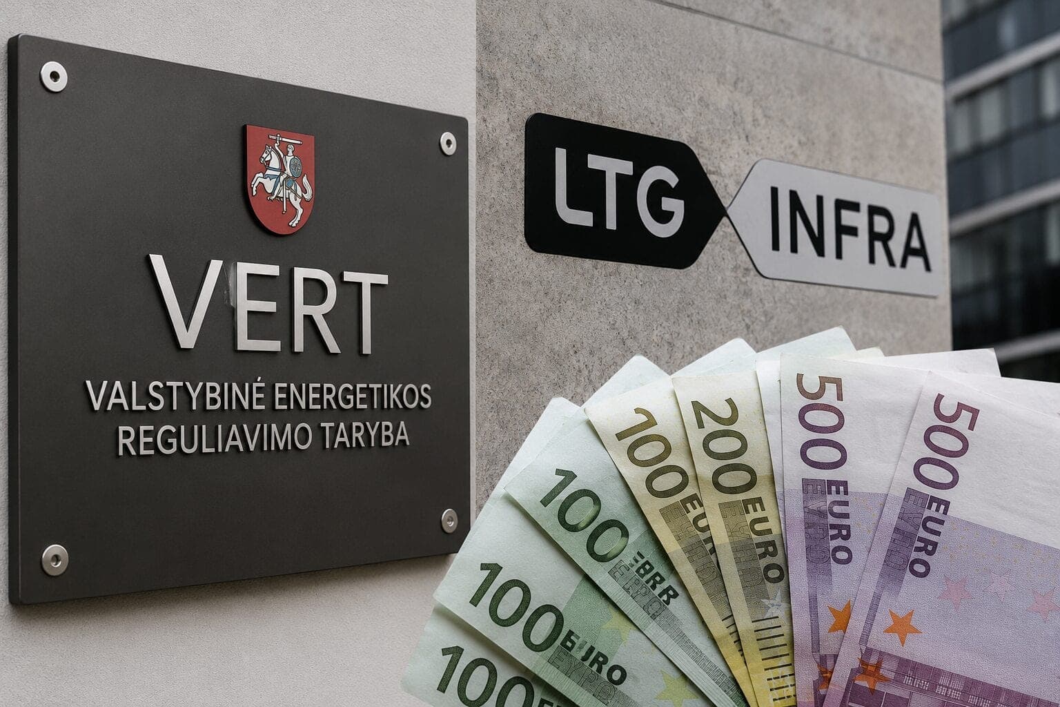 VERT kirto „LTG Infra“: į valstybės biudžetą teks grąžinti daugiau nei 242 tūkst. eurų