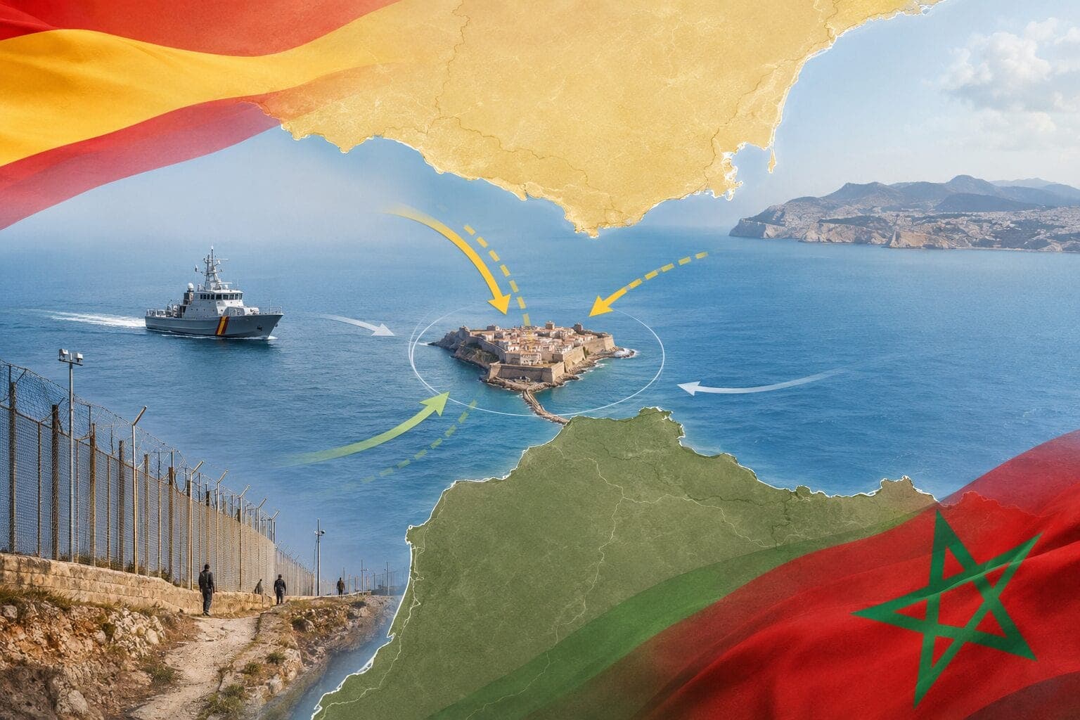 Viena diena Ceutoje supurtė Europą: Ispanija siunčia kariuomenę, Italija taikosi į Šengeną