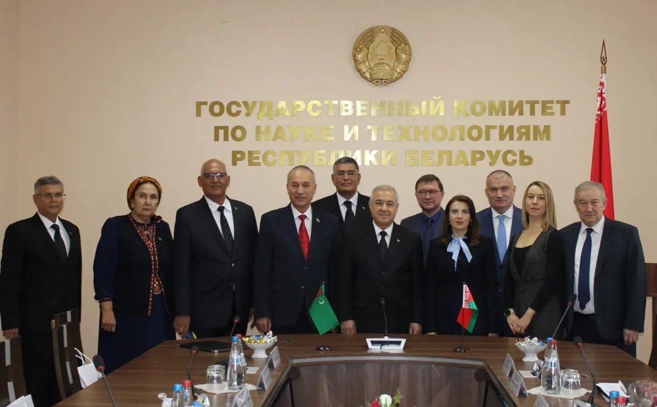 Turkmėnija ir Baltarusija stiprina bendradarbiavimą mokslų ir technologijų srityje