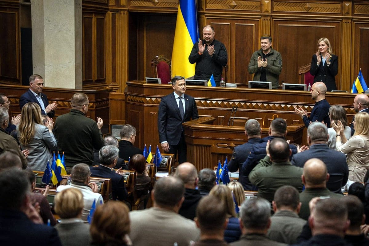 Ukrainos premjeru tapo energetikos vadovas S. Koreckis: V. Zelenskis ruošiasi sunkiausiai karo žiemai