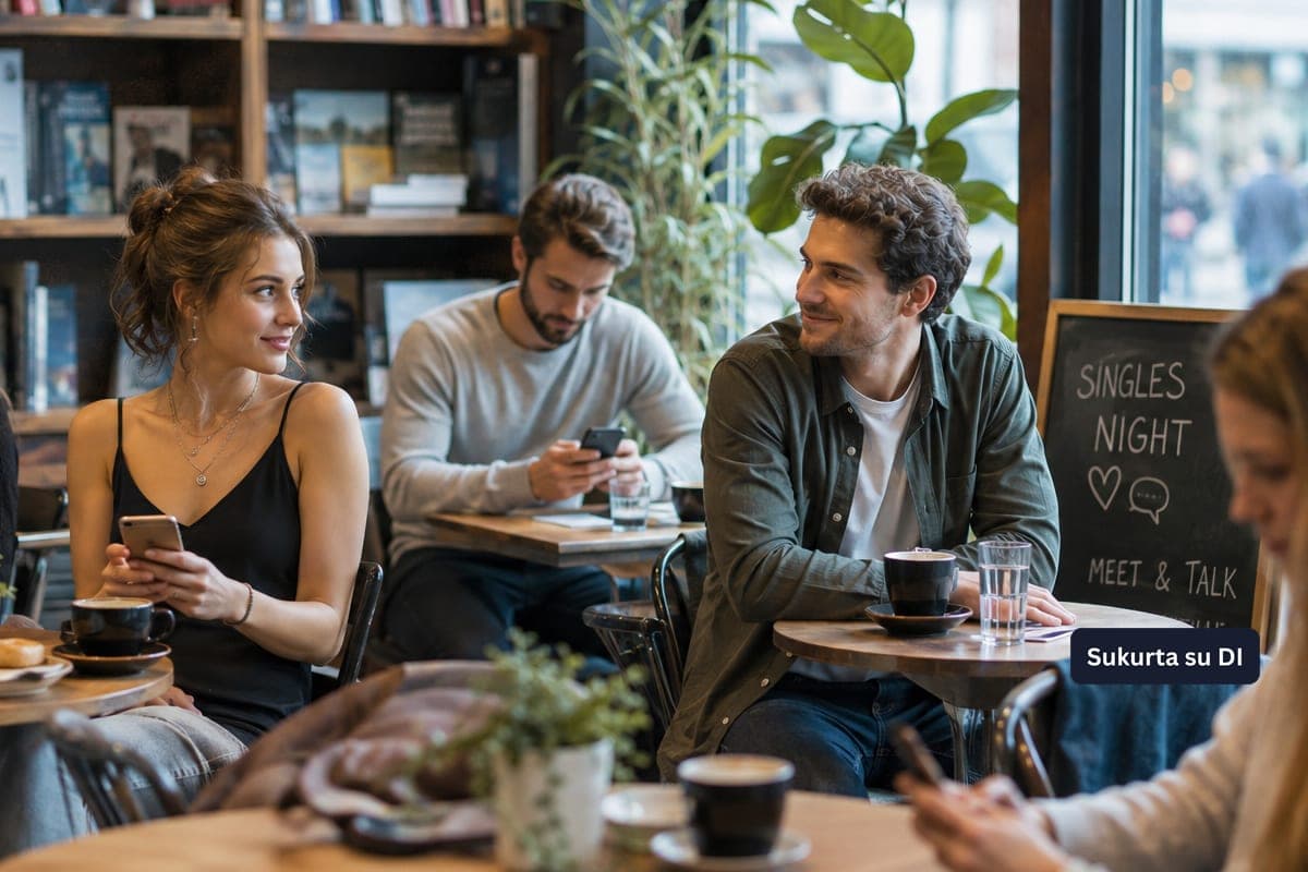 Flirtas tampa nykstančiu socialiniu įgūdžiu: žmonės moka susirašinėti, bet vis sunkiau ryžtasi prieiti vieni prie kitų